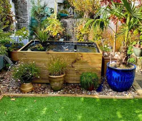 Large raised garden pond - large,