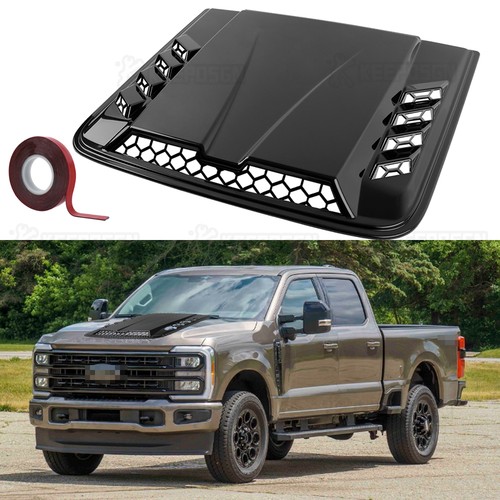 Glossy car hood scoop - glossy,