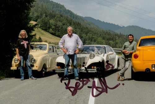 Jeremy clarkson hand signed - clarkson,