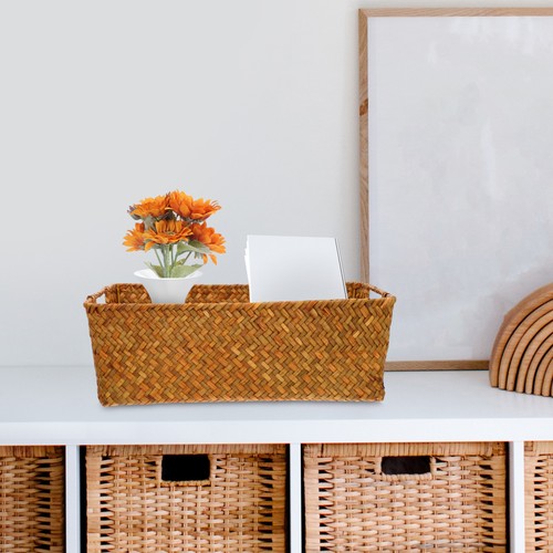 Bread baskets woven with lid - ,
