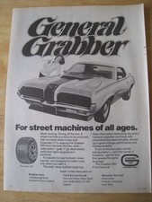 GENERAL GRABBER FOR STREET MACHINES OF ALL AGES GENERAL T 1979 ADVERT A4 FILE 54