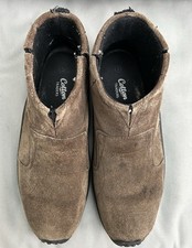 Men’s Cotton Traders Size 8 Faux Suede Brown Boots