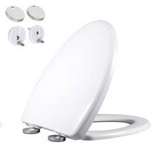 Soft Close Toilet Seat White