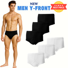 12 Pairs 6 , 3 Men's Y-Fronts