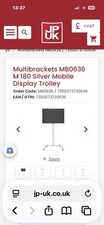 Multibrackets Mobile Cart