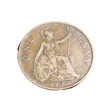 1930 King George V One Penny