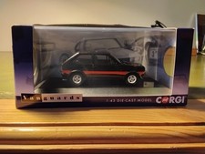 Unopened Corgi Vanguard 1:43 Ford Fiesta Mk1 Supersport Black VA12505 Very rare.