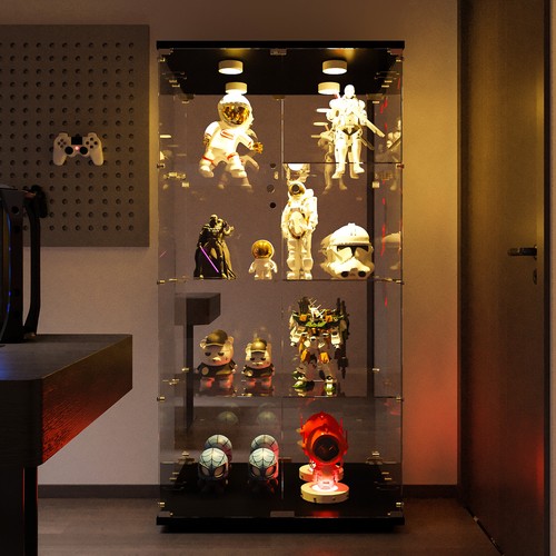 Display cabinet tall - 64",