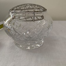 Stuart Crystal (probably) Glass Rose Bowl / Pot Pourri Dish.