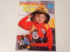 SIRDAR FIREMAN SAM KNITTING PATTERN E4650 (O475)