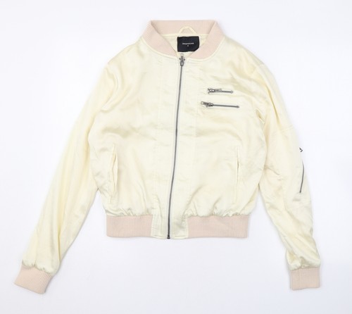 Drop dead womens beige - dead, bomber