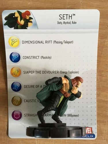 Heroclix seth 053 - heroclix,
