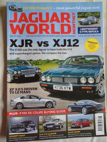 Jaguar world aug 2014 - world, xjr