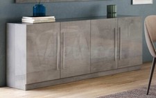 Martina Grey Gloss Italian 4