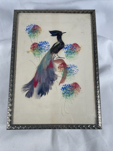 Vintage feather craft bird - feather,