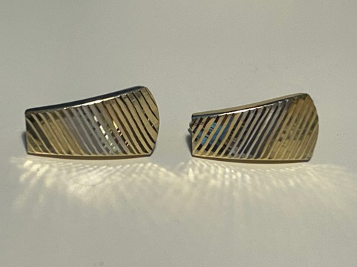 14ct gold earrings - 14ct, 585,