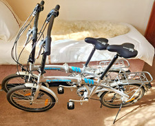 PROTEAM 20" Wheel Bicycles  x2 Never Used Pair Of Aluminium Folding Bikes