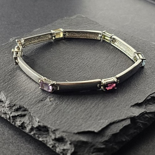 Vintage 925 multi gemstone - vintage,