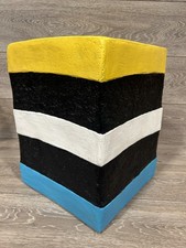 Andrew Martin Stool Tutti Frutti Collection Licquorice All-sorts Limited Edition