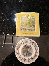 Royal Doulton Jill Barklem 1983 Brambly Hedge ‘Autumn’ Afternoon Tea Plate