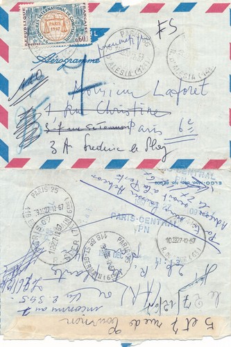 Jean carzou signed autograph - signed,