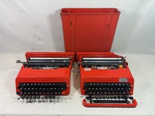 2 Olivetti Valentine Red