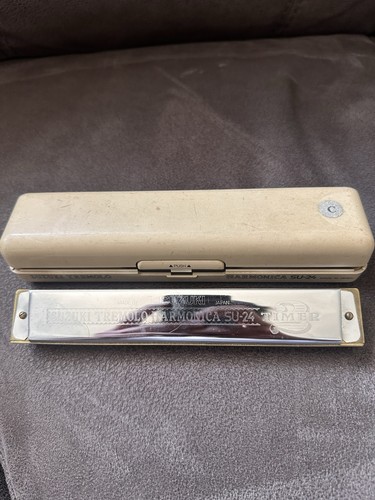Suzuki tremolo harmonica 24 - harmonica, su-24