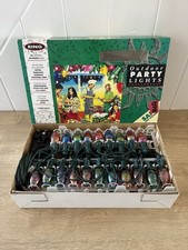 Vintage Outdoor 40 Mains Lights Party BBQ Multicoloured Xmas Boxed Patio Tree