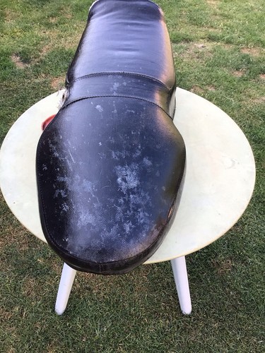 Lambretta range seat - lambretta, seat.