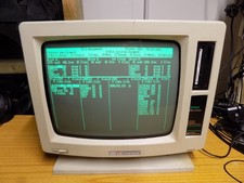 Vintage Amstrad PCW8256 Computer System Working w/ Amsoft CP/M Disc TESTED