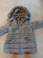 Size 8 Grey Maternity Puffy