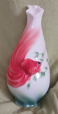 Franz Porcelain bud vase goldfish FZ00535 - Excellent condition