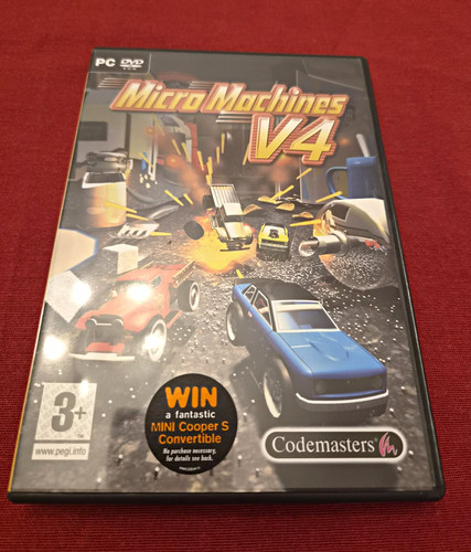 Micro machines dvd rom - pc, dvd-rom