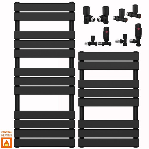 Flat panel towel radiator - flat,