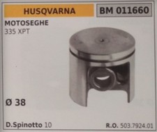 Complete Piston with Rings and