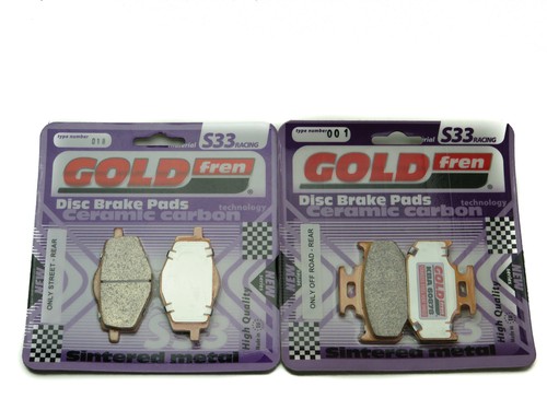 Goldfren s33 brake pads front - goldfren,