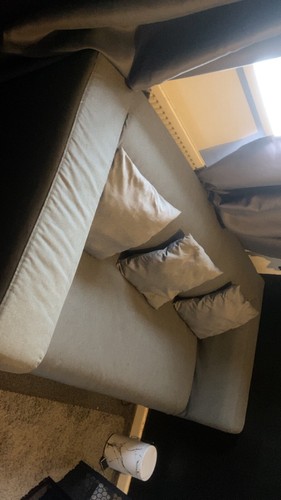 Grey ikea klippan sofa - grey, 2