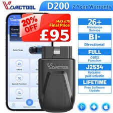 2026 VDIAGTOOL D200 Wireless