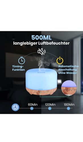 Essential oil diffuser - essential, 450ml