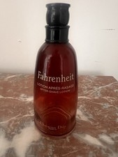 Vintage Christian Dior Fahrenheit After Shave bottle 1988