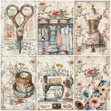 NOSTALGIC SEWING  Cardmaking