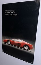 Ferrari Testarosso Poster Original Vintage Factory Showroom Poster Circa 1986