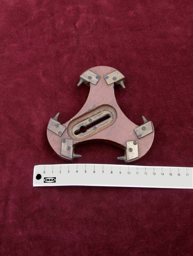 Rare vintage wood brass - rare,