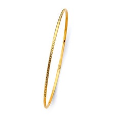 SOLID 14k Yellow Gold 1.5mm