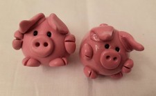 Pig Ornaments x2