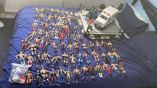 Wwe wrestling figures ring - figures, job