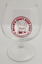 BEER TASTER GLASS ~ BILLIE'S CRAFT BEER FEST ~ ANTWERP, BELGIUM ~ CRAFT BEER