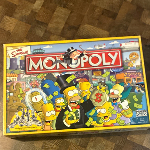 Parker monopoly the simpsons - parker,
