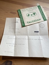 1965 Telegram to Cpl Wardle