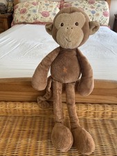 M&S Brown Monkey Soft Toy Comfort  plush ape chimp 2942780 20" Tall
